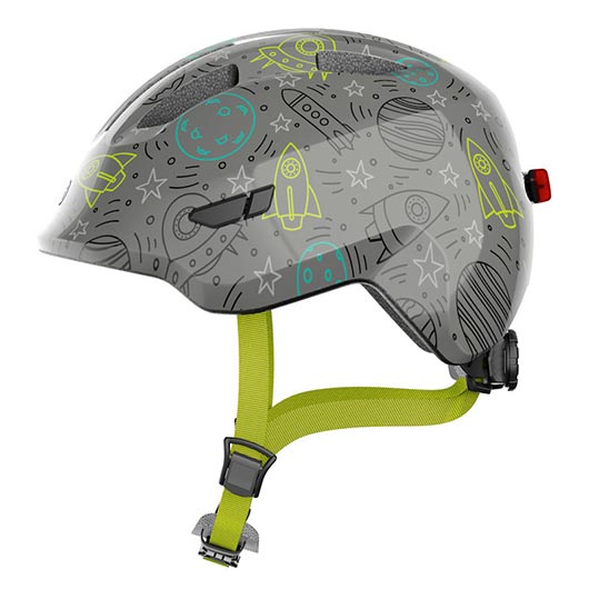 Helme | Smiley 3.0 LED grey space Produktbild